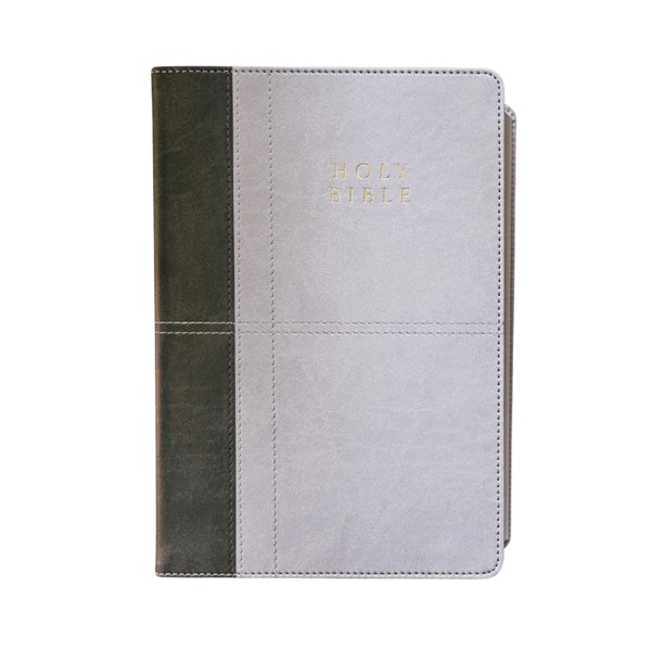 The Reformation Heritage KJV Study Bible (Two-Tone Gray Leather-Like)